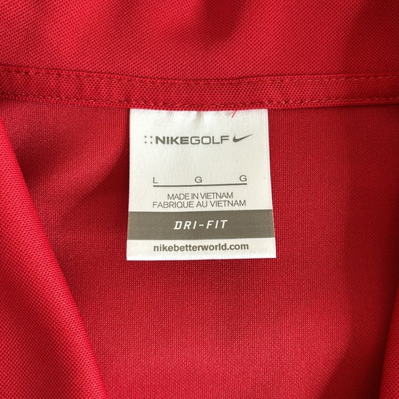 ❗️Nike Dri-Fit Golf Shirt | Red | Large - Picture 6 of 7